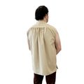 Pánska tunika bez rukávov - béžová
