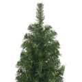 vidaXL Umelý vianočný stromček Zelená 240 cm PVC, oceľ a plast