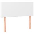 vidaXL Boxspring posteľ s matracom biela 80x200 cm umelá koža