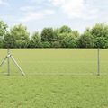 vidaXL Hexagonálny plotový základ 10 x 0,6 m Pozinkovaná oceľ