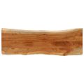 vidaXL Stolová doska 140x40x3,8 cm obdĺžnik masívna akácia živá hrana
