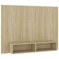 vidaXL Nástenná TV skrinka dub sonoma 120x23,5x90 cm spracované drevo