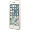 Obal Guess pre iPhone 7 / 8 / SE GUHCI8G4GLPI ružový HC PC/TPU 4G PU Spodný pásik