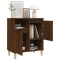 vidaXL Komoda hnedý dub 60x35x70 cm spracované drevo