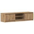 vidaXL TV skrinka Artisan Dub 140x40x36 cm Konštrukčné drevo