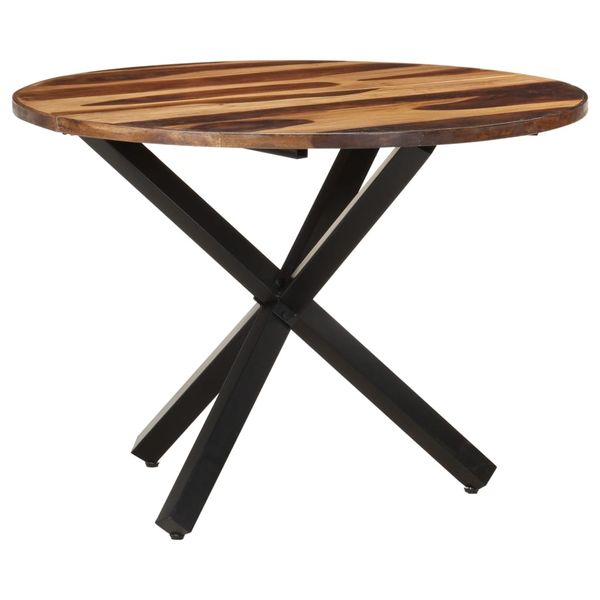 vidaXL Jedálenský stôl 100x100x75 cm, akáciové drevo s medovým náterom