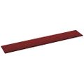 vidaXL Nástenné panely 12 ks vínovo-červené 90x15 cm látka 1,62 m²