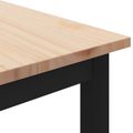 vidaXL Konferenčný stolík Prírodná 60 x 60 x 36 cm