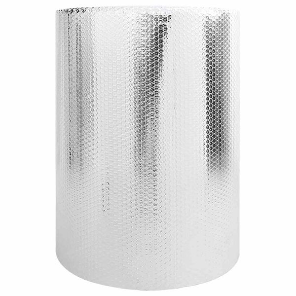 vidaXL Reflexná fólia za radiátor Strieborná 30 x 0,6 m Polyetylén