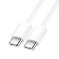 BWOO kábel USB-C - USB-C 2m 60W biely
