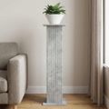 vidaXL Stojan na rastliny Betónovo sivá 30,5 x 30 x 100,5 cm