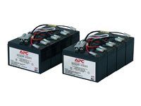Baterie UPS - 2 x batérie - olovo-kyselina - čierna - pre P/N: DL5000RMT5U, SU3000R3IX160, SU5000R5TBX114, SU5000R5TBXFMR, SU5000R5XLT-TF3