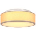 vidaXL Stropná lampa so bodmi Sivohnedá 38 x 38 x 13,5 cm látka
