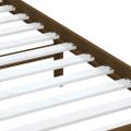vidaXL Posteľný rám medovohnedý borovicový masív 100x200 cm