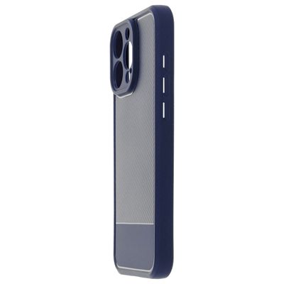 Puzdro Simple Carbon pre iPhone 17 Air 6,6" modrá