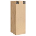 vidaXL TV skrinka dub artisan 30,5x30x90 cm kompozitné drevo