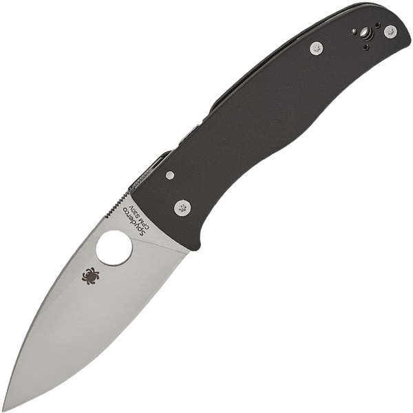 Spyderco C263GP Bodacious Black vreckový nôž 9,2 cm, Satin, čierna, G10