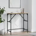 vidaXL Konzolový stolík dub sonoma 75x32x75 cm kompozitné drevo
