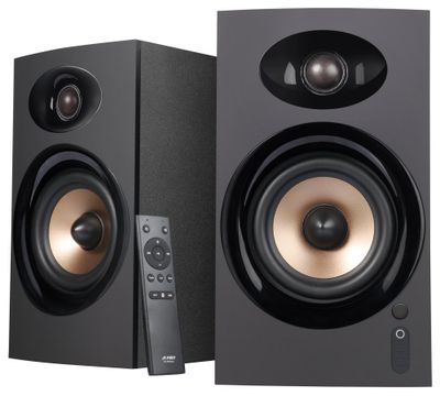 FENDA F&D repro R23BT/ 2.0/ 40W/ dřevěné/ BT/ Optický/ USB vstup/ dálkové ovládání/ černé Reproduktory, 2.0, 40W, Bluetooth, dálkové ovládání, čierne