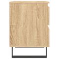 vidaXL Nočný stolík dub sonoma 40x35x50 cm kompozitné drevo