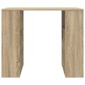 vidaXL Stôl Sonoma dub Kompozitné drevo 90 x 50 x 75 cm