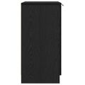 vidaXL Skriňa na topánky Čierny dub 59 x 35 x 70 cm Kompozitné drevo