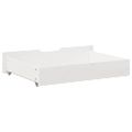 vidaXL Zásuvky pod posteľ 2 ks biele 80x55x17 cm masívna borovica