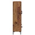 vidaXL Highboard Staré drevo 69,5 x 31 x 115 cm Kompozitné drevo