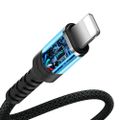 BWOO Adaptér AUX 3,5mm - Lightning Čierny BZ48