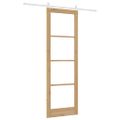 vidaXL Posuvné dvere ORKDAL Prírodná 78 x 232 cm