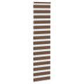 vidaXL Zebra roleta hnedá 60x230 cm šírka látky 55,9 cm polyester