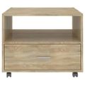 vidaXL Konferenčný stolík dub sonoma 55x55x40 cm kompozitné drevo