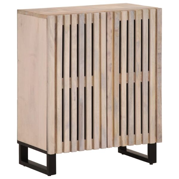 vidaXL Komoda 60x34x75 cm, mangový masív