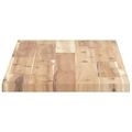 vidaXL Plávajúce police 3 ks 100x30x2 cm neošetrené masívne drevo akácia