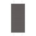 vidaXL plisovaná roleta čierna 65x150 cm Šírka látky 64,4 cm