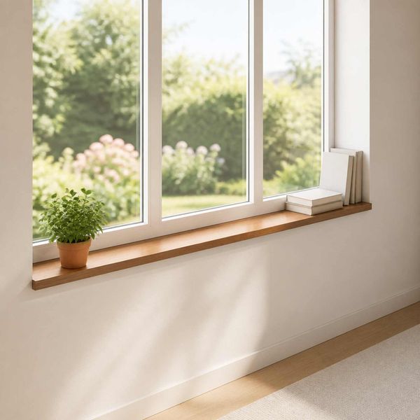 vidaXL Parapety 2 ks Tmavohnedá 120 x 20 x 2 cm Masívne dubové drevo