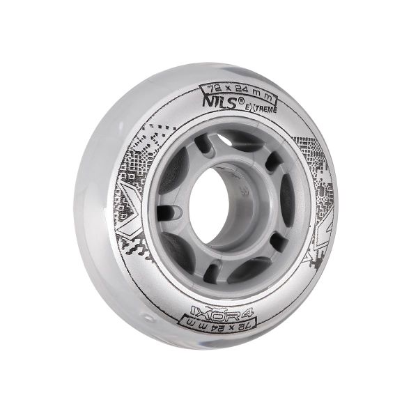 KOLIESKA NILS EXTREME PU 72x24 ČÍRE (4 KS)