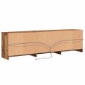 vidaXL TV jednotky 180 x 34 x 50 cm Staré drevo Kompozitné drevo