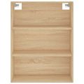 vidaXL Vysoká skrinka dub sonoma 69,5x34x180 cm spracované drevo