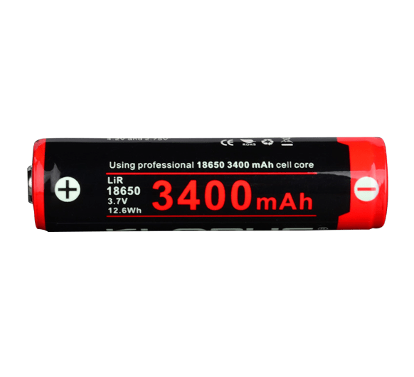 18650BAT34 KLARUS akumulátor - batéria 18650, 3,7V 3400 mAh
