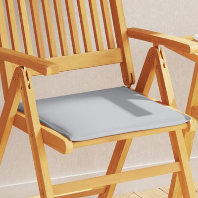 vidaXL Záhradné podsedáky 2 ks svetlosivé 45x45x2 cm štvorcové