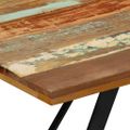 vidaXL Jedálenský stôl 140x80x76 cm, recyklovaný masív