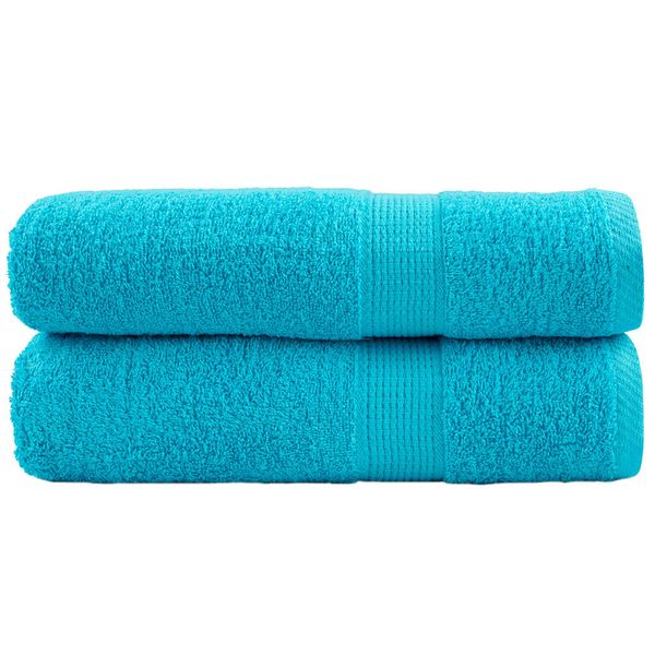 vidaXL Prémiové osušky SOLUND 2 ks fialové 100x150 cm 600 g/m2