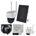 Kamera EMOS IP-1200 WASP /H4067/ GoSmart vonkajšia batériová otočná s Wi-Fi a solárnym panelom