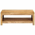 vidaXL Konferenčný stolík 80x55x30 cm masívne mangovníkové drevo