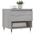 vidaXL Konferenčné stolíky 2 ks sivé sonoma 50x46x50 cm kompoz. drevo