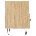 vidaXL TV skrinka dub sonoma 80x36x50 cm spracované drevo