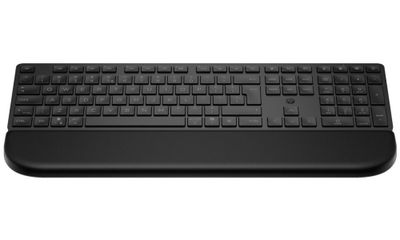 HP Bezdrôtová klávesnica 580K dual-mode - čierna Klávesnica, bezdrôtová, 22 programovateľných kláves, Bluetooth, USB dongle, magnetická opierka rúk, Copilot klávesa, 36 mesiacov