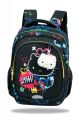 Školská taška Fast 40 cm Hello Kitty Neon Black