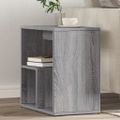 vidaXL Príručné stolíky 2 ks sivé sonoma 50x30x50 cm kompozitné drevo